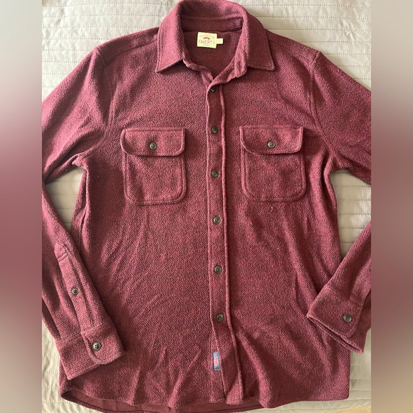 Faherty Legend Sweater Shirt - Picture 1 of 4